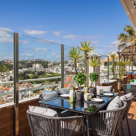 Phenthouse Monaco - Jacuzzi - Center - Sea View Албуфейра